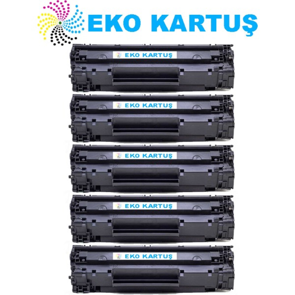 Eko Kartuş Hp Laserjet Pro Mfp M125A 83A Ekonomik Avantajlı 5’li Paket Muadil Toner Tonerler Fiyatı