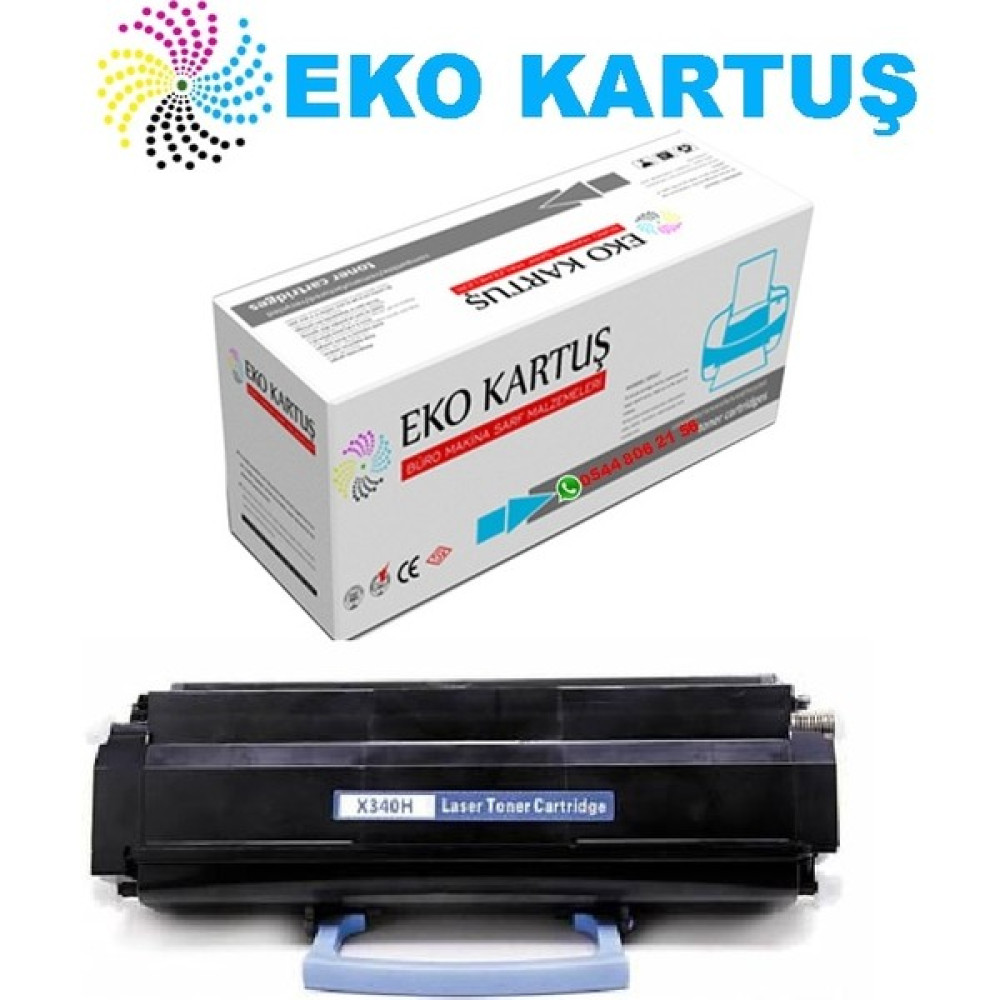 Eko Kartuş Lexmark X340-X342 Uyumlu Muadil TONER(3500 Sayfa Baskı) Tonerler Fiyatı