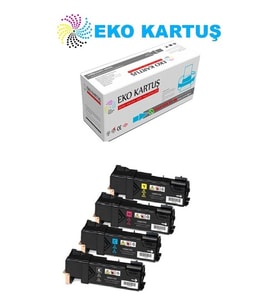 Eko Kartuş Xerox Phaser 6500DN 106R01601-02-03-04) Set Muadil Toner Tonerler Fiyatı