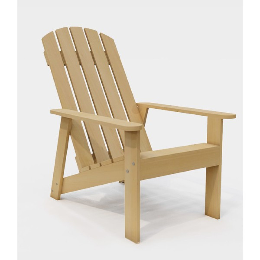 Eko Park Ekopark Modern Ahşap Oval Adirondack Balkon, Bahçe Koltuğu - Çam - 95 x 66,5 cm Bahçe Koltuğu Fiyatı