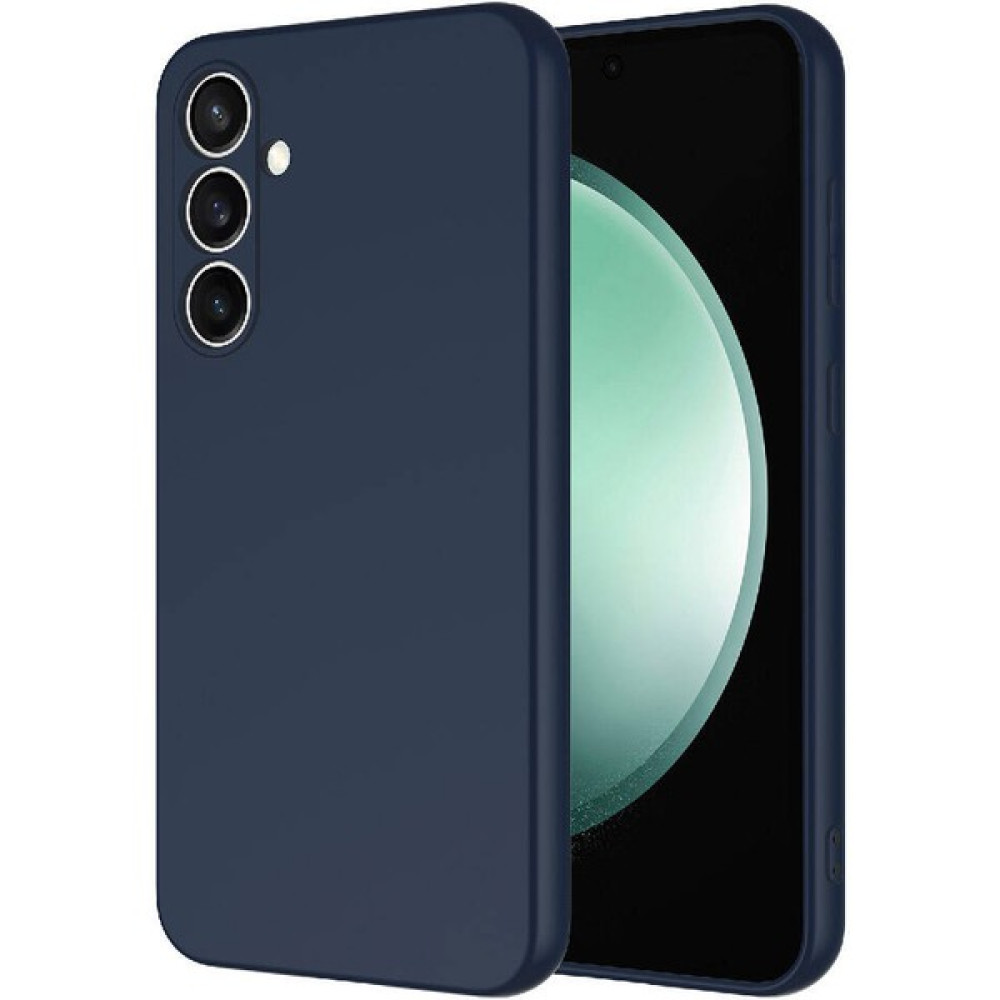 Ekolaks Galaxy S23 Fe Kılıf Lansman Silikon İçi Kadife Premium Kamera Korumalı Kapak - Lacivert Cep Telefonu Kılıfı Fiyatı