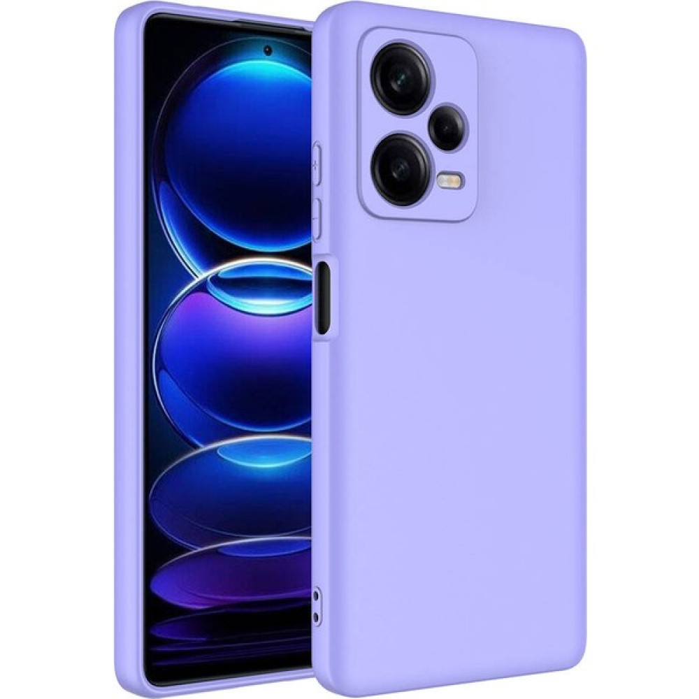 Ekolaks Xiaomi Redmi Note 12 Pro Plus 5g Kılıf Lansman Silikon İçi Kadife Premium Kamera Korumalı Kapak - Lila Cep Telefonu Kılıfı Fiyatı