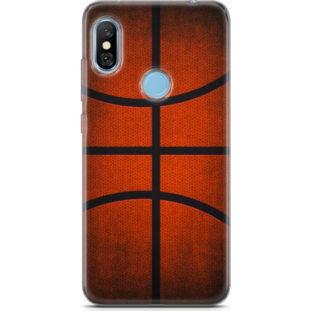 Ekolaks Xiaomi Redmi Note 6 Pro Uyumlu Kılıf Ekol 14 Basket Topu Yüzey Cover Kılıf Koyu Turucu - Koyu Turuncu Cep Telefonu Kılıfı Fiyatı