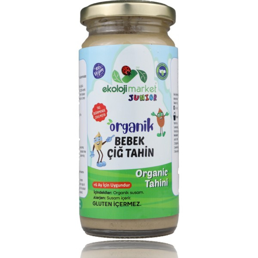 Ekoloji Market Organik Bebek Glutensiz Çiğ Tahin - Hediyesiz Bebek Mamaları Fiyatı