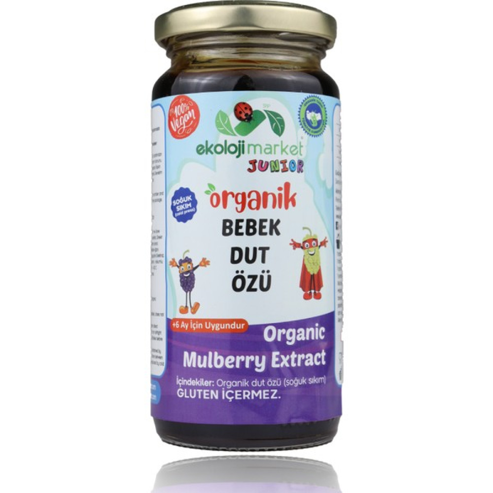 Ekoloji Market Organik Bebek Glutensiz Dut Özü - Hediyesiz Bebek Mamaları Fiyatı
