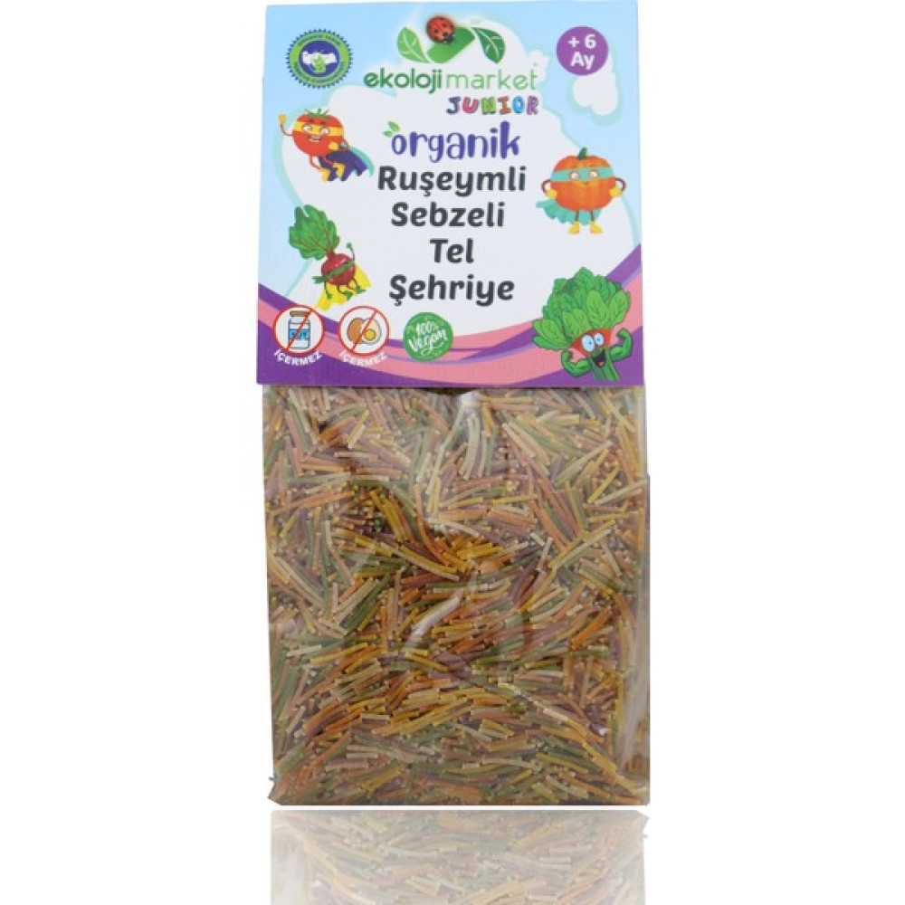 Ekoloji Market Organik Ruşeymli Sebzeli Tel Şehriye - Hediyesiz Bebek Mamaları Fiyatı