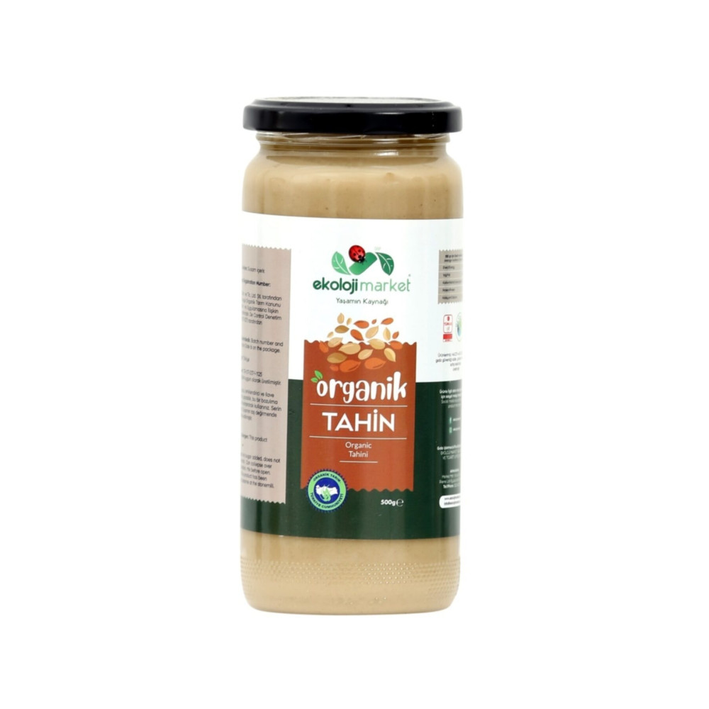 Ekoloji Market Organik Tahin Çiğ Glutensiz 500 gr Tahin Pekmez ve Helva Fiyatı