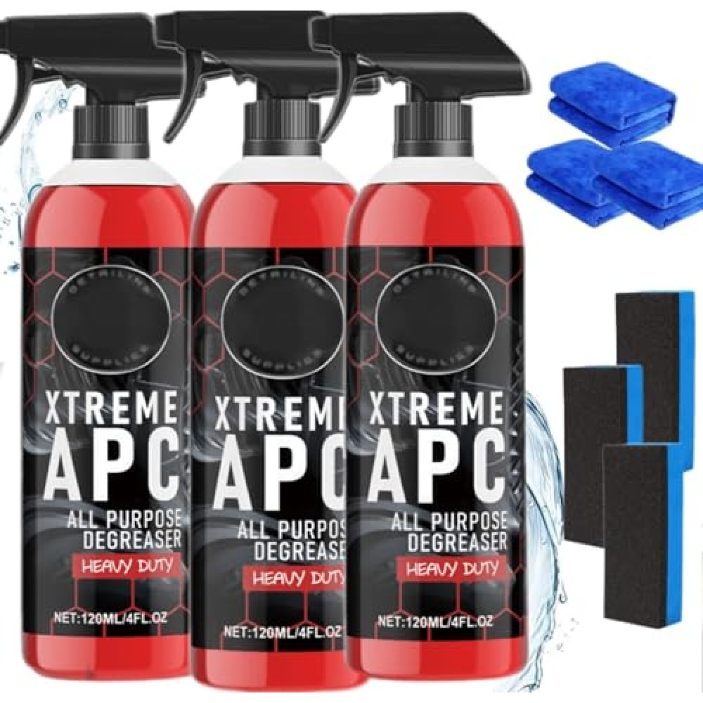 Ekomfo Xtreme Apc - Mad Detailing Xtreme Apc, Mad Xtreme Apc, Xtreme Apc Cleaner, Xtreme Apc All Purpose Degreaser, Xtreme Apc Cleaner Degreaser Gentle Cleansing for Car, Bathroom, Furniture