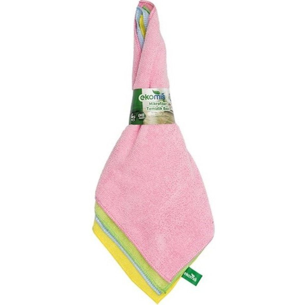 Ekomis Mikrofiber Temizlik Bezi 4'lü Temizlik Malzemeleri Fiyatı