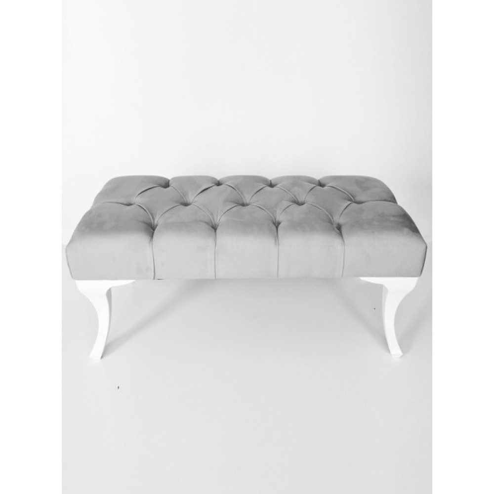 Ekon Gema Hünkar Puf Bench Gri 90 Cm. 1. Sınıf Silinebilir Kumaş Puf Fiyatı