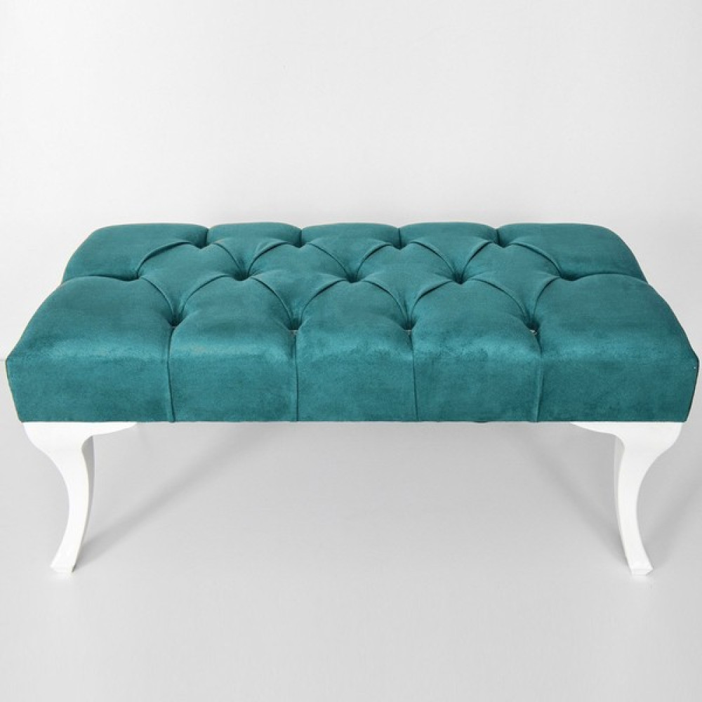 Ekon Gema Hünkar Puf Bench Turkuaz 90 Cm. 1. Sınıf Silinebilir Kumaş Puf Fiyatı