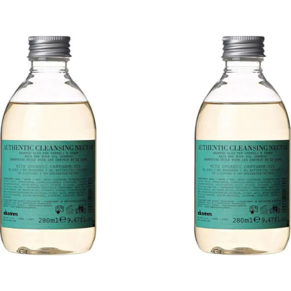Ekonomik Ikili Davines Authentic Cleansing Nectar Arındırıcı Şampuan 280ML - %100 Orijinal %100 Doğal Oto Boyaları Fiyatı