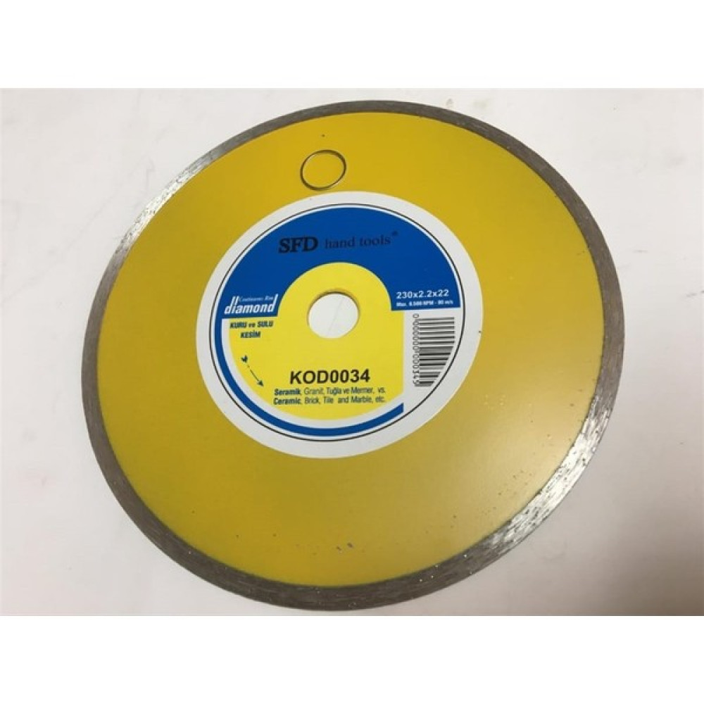 Ekonomik Seri Sürekli Elmas Kesici 230 mm Oto Boyaları Fiyatı