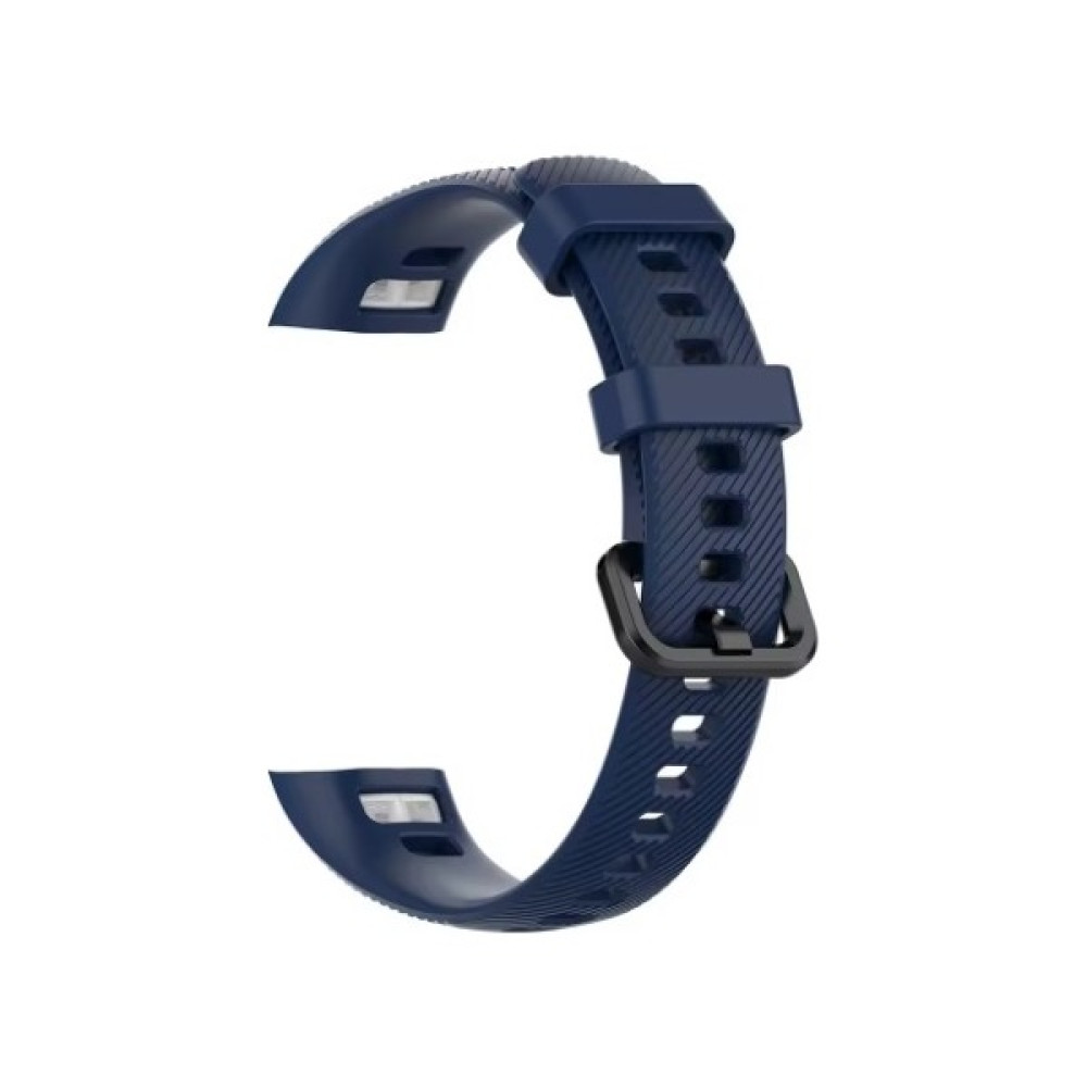 Ekoodukkan Honor Band 5 / 4 Uyumlu Tokalı Silikon Kordon Kayış - Lacivert Cep Telefonu Fiyatı