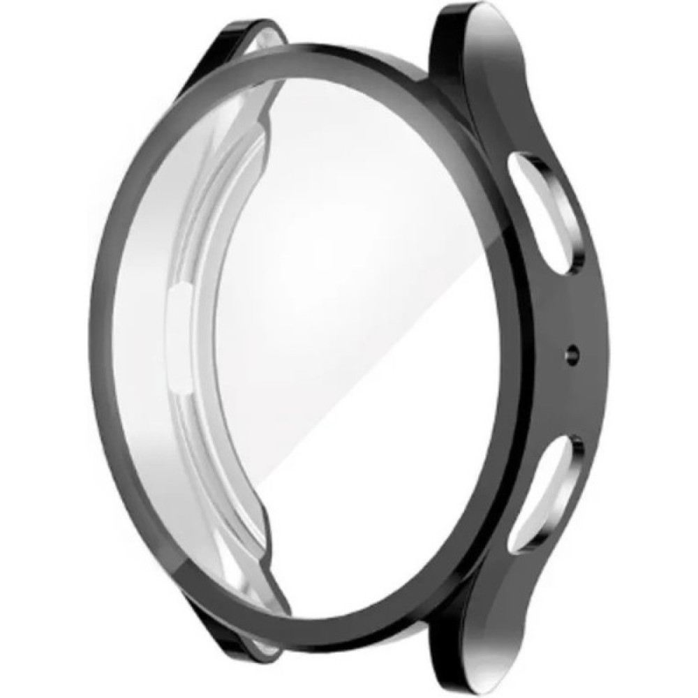 Ekoodukkan Samsung Galaxy Watch 5 - 40MM Uyumlu Tam Koruma Kasa ve Ekran Koruyucu Silikon Kılıf - Siyah Giyilebilir Teknoloji Aksesuarları Fiyatı