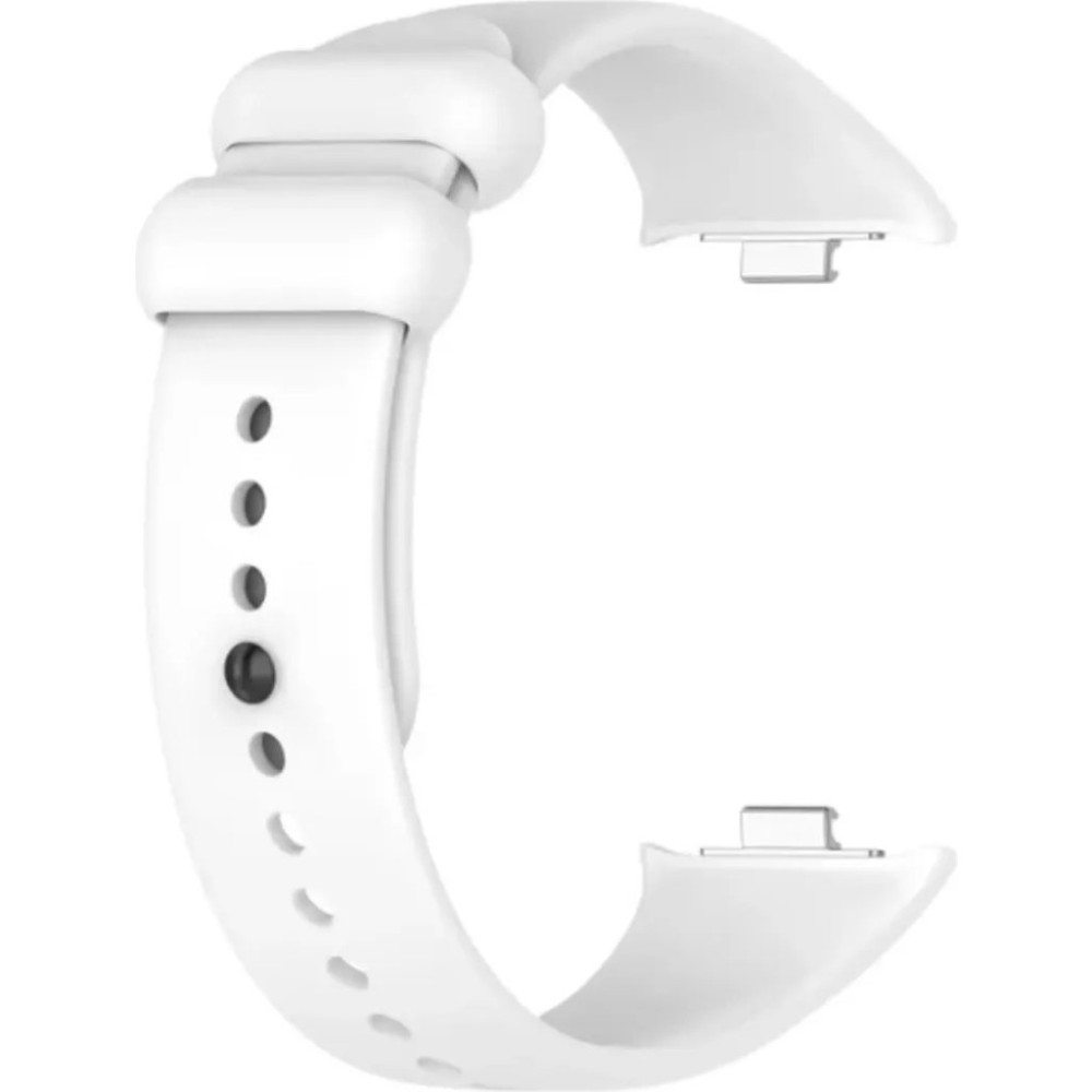 Ekoodukkan Xiaomi Redmi Watch 5 / 4 Uyumlu Silikon Kordon Kayış - Beyaz Cep Telefonu Fiyatı