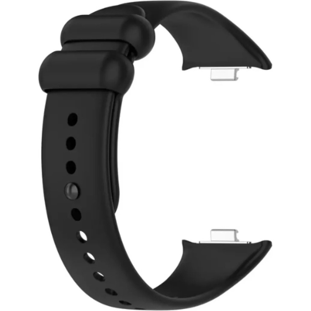Ekoodukkan Xiaomi Redmi Watch 5 / 4 Uyumlu Silikon Kordon Kayış - Siyah Cep Telefonu Fiyatı