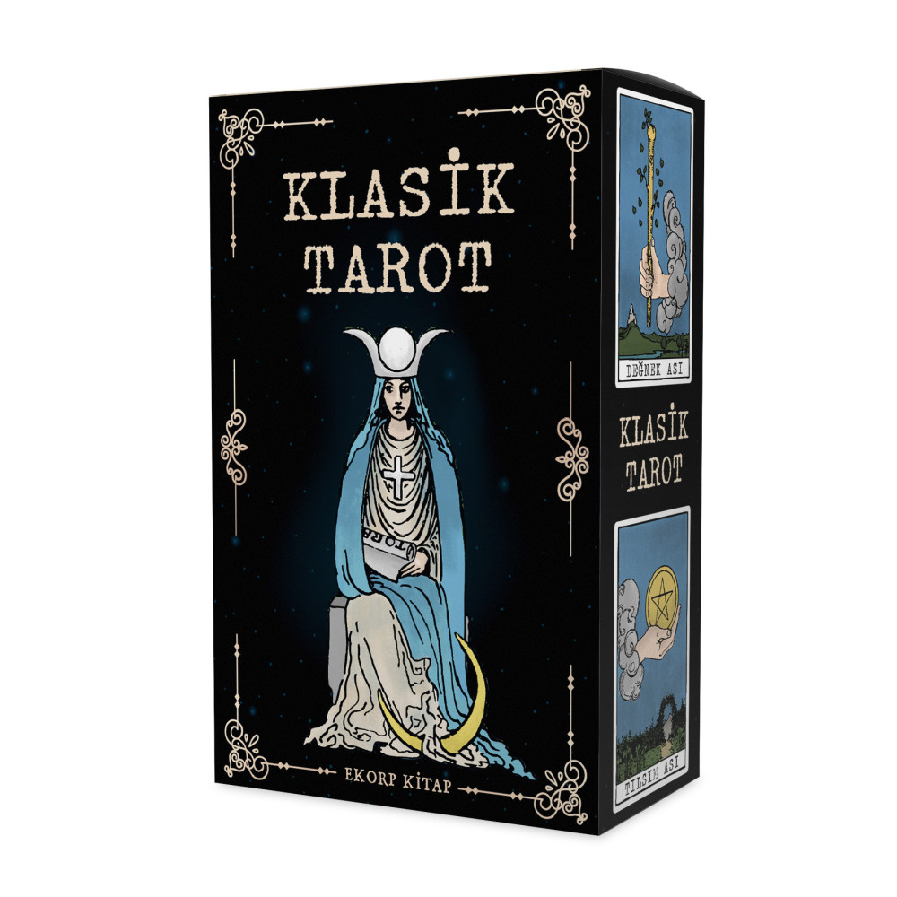 Ekorp Kitap Klasik Tarot Takımı - 78 Kart Ve Rehber Kitap 2021 Orijinal Evrensel Baskı Oval Kenarlar Astroloji - Fal - Rüya Tabirleri Fiyatı