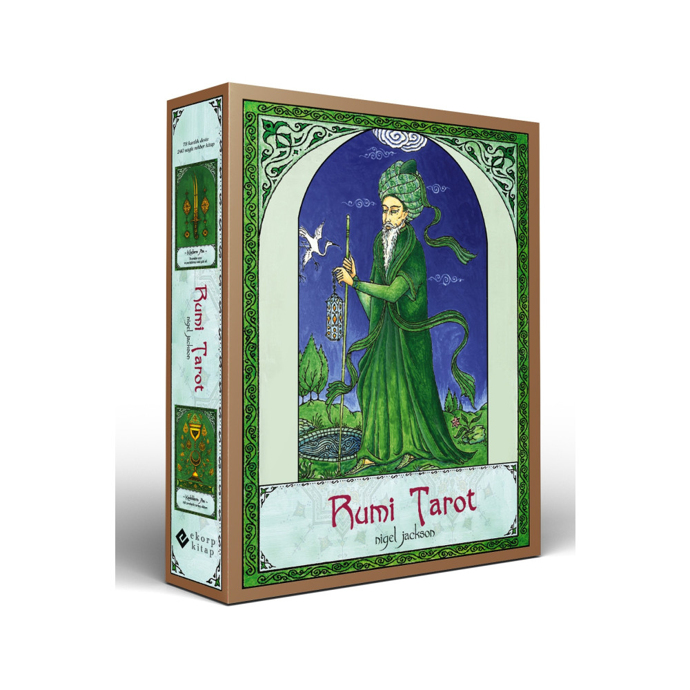 Ekorp Kitap Rumi Tarot Takımı 78 Kart ve Rehber Kitap 2021 Orijinal Evrensel Baskı Oval Kenarlar Astroloji - Fal - Rüya Tabirleri Fiyatı