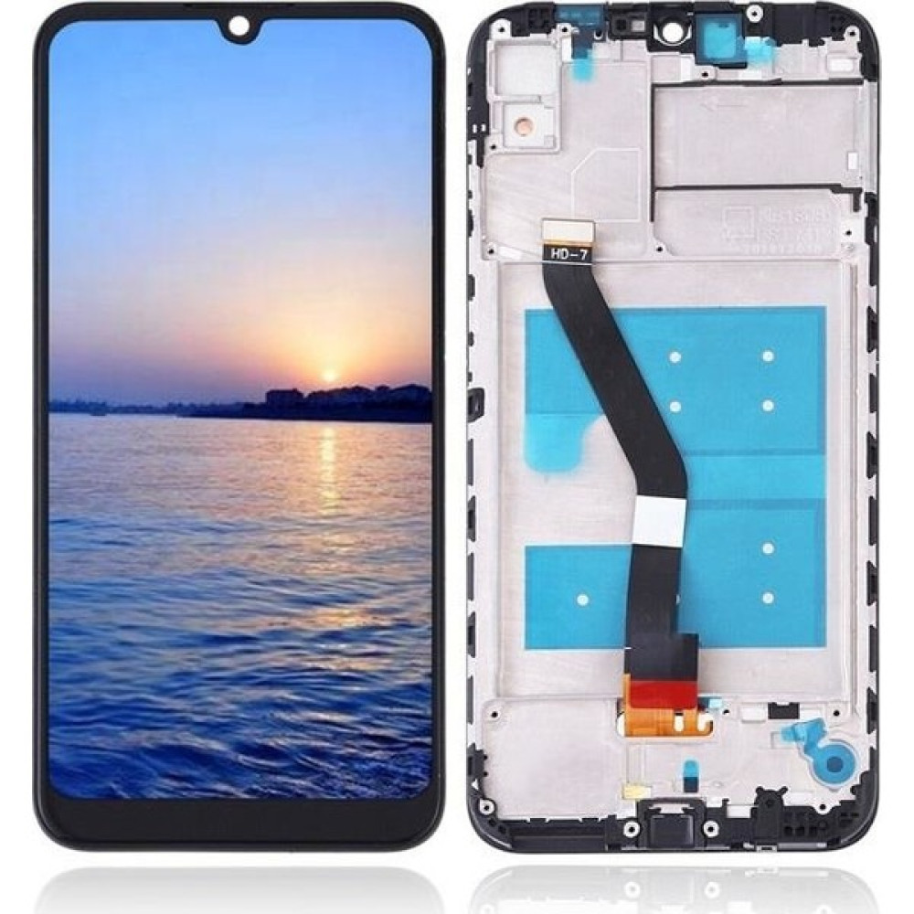 Ekranbaroni Huawei Y6 2019 LCD Ekran Dokunmatik Cam Çıtalı Çerçeveli Cep Telefonu Ekranı Fiyatı