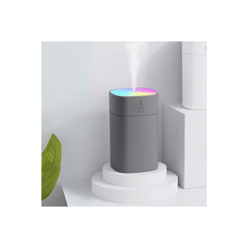 Ekru Cep H2O Humidifier 400ml Ultrasonik Hava Nemlendirici Buhar Makinesi ve Aroma Difüzörü Hava Temizleme - Nemlendirme Cihazları Fiyatı