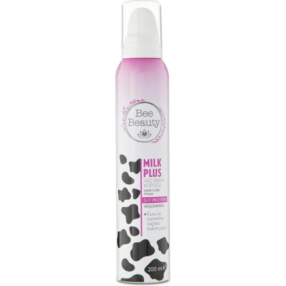EKS Ticaret Bee Beauty Milk Plus Saç Bakım Köpüğü Süt Proteini 200 ml - yok Saç Şekillendirici Köpük Fiyatı