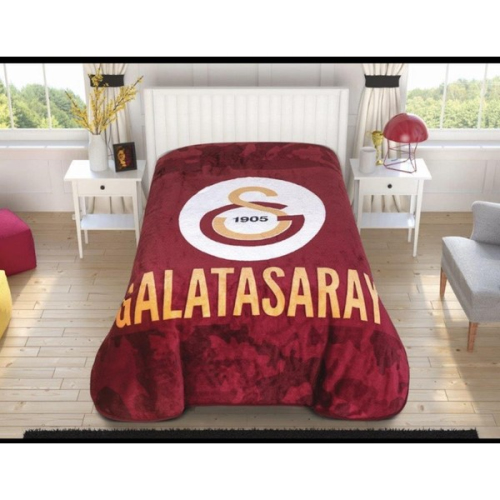 EKS Ticaret Krisyal By Taç Galatasaray Lisanslı Battaniye Tek Kişilik - 120 x 180 cm - Açık Kahverengi Nevresim Takımı Fiyatı