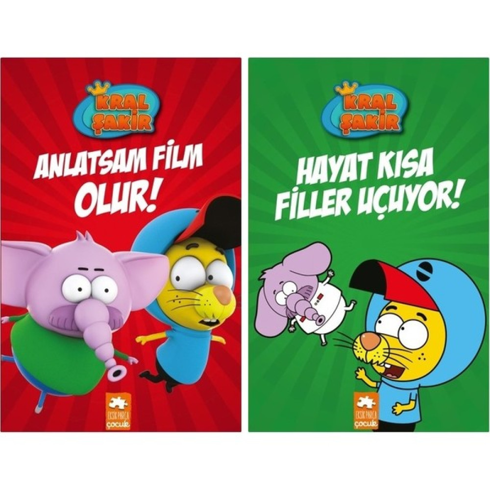Eksik Parça Yayınları Kral Şakir 3 & 4 Set - Anlatsam Film Olur & Hayat Kısa Filler Uçu Çocuk Klasikleri Fiyatı