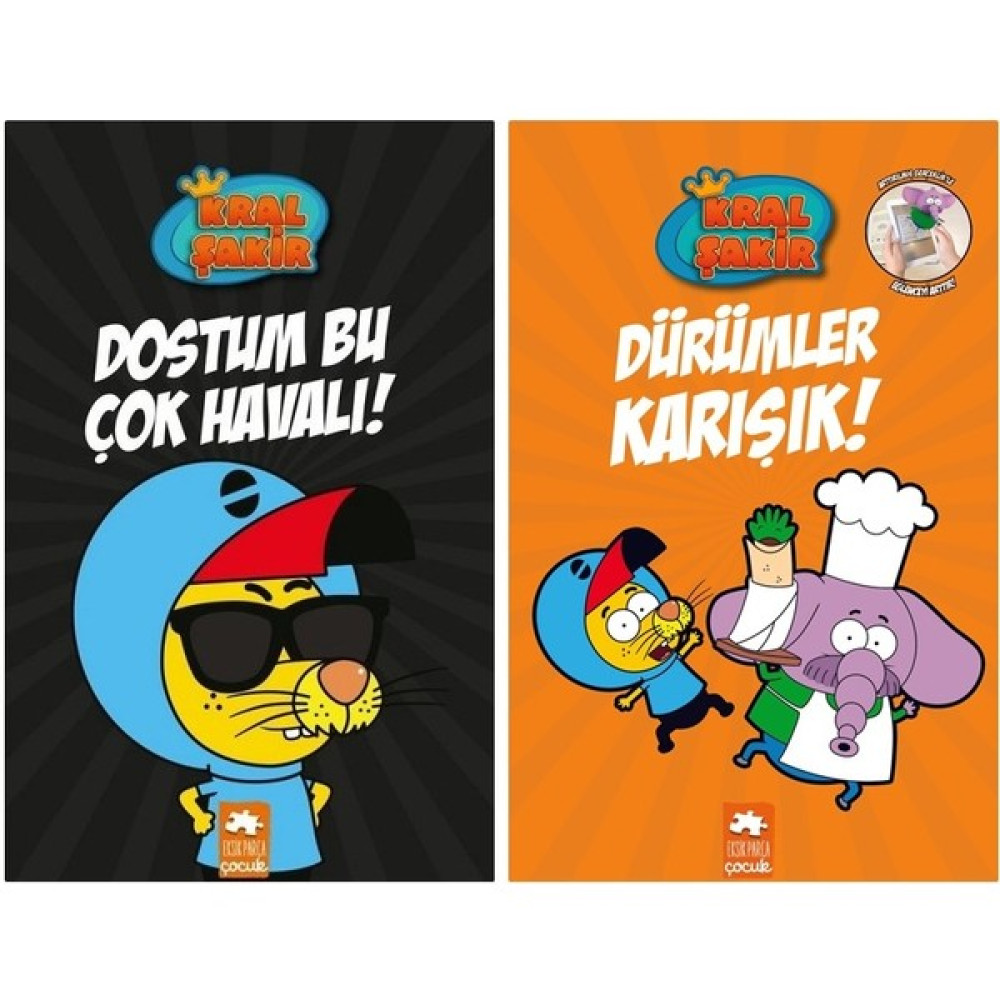 Eksik Parça Yayınları Kral Şakir 5 & 6 Set - Dostum Bu Çok Havalı & Dürümler Karışık Çocuk Klasikleri Fiyatı