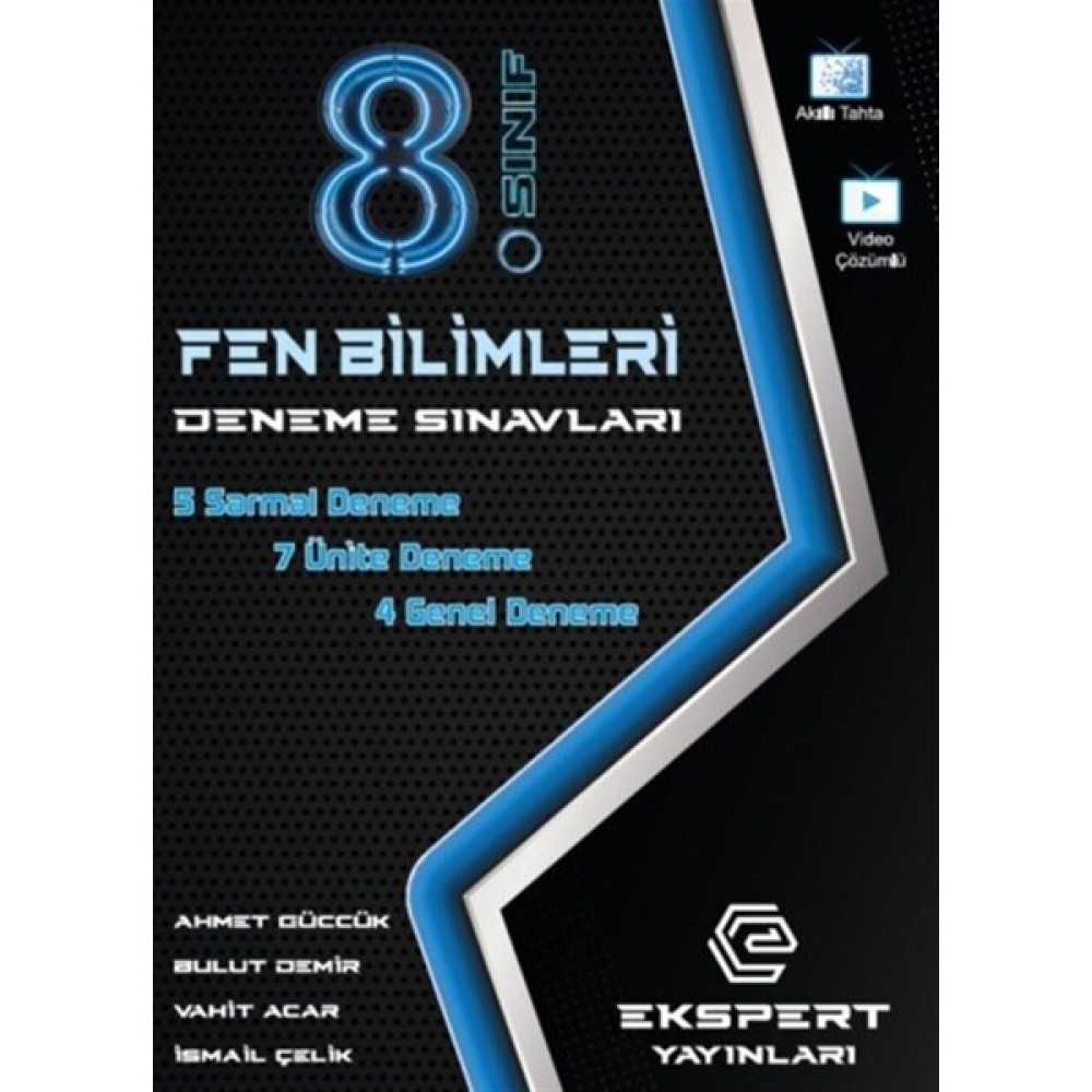 Ekspert Yayınları 8. Sınıf Fen Bilimleri Deneme Sınavları Ders Sınav Kitapları Fiyatı