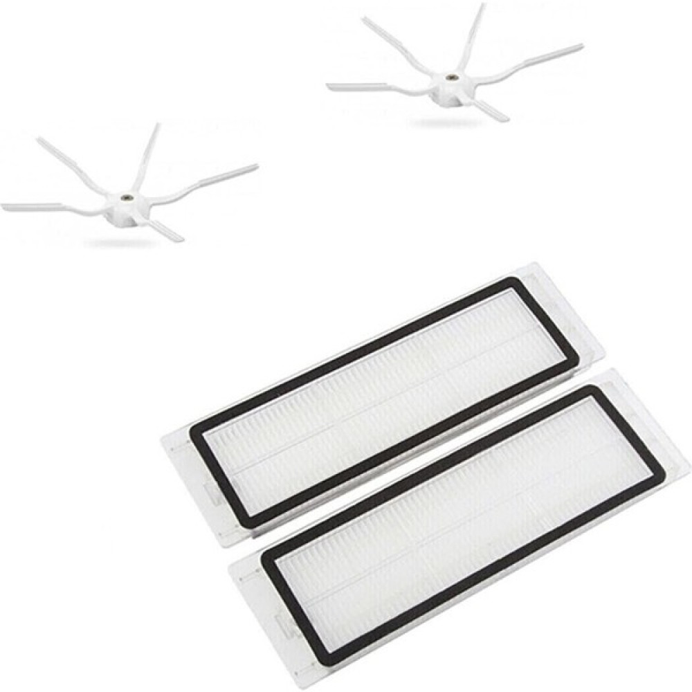 Ekstore Roborock S5 S5 Max S6 S6 Pure Uyumlu Yeni Nesil Hepa Filtre 5 Kollu Yan Fırça Set Siyahkırmızıbeyaz Elektrikli Süpürge Aksesuarları Fiyatı