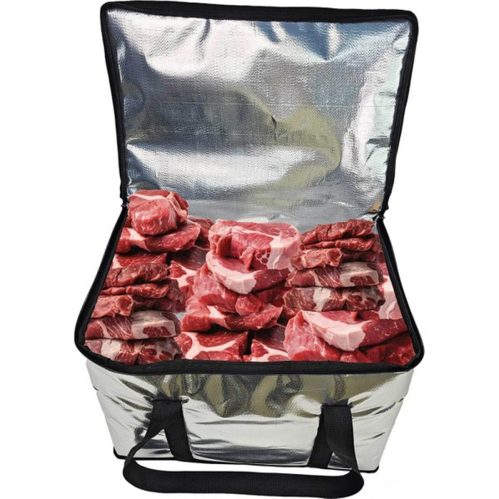 Ekstra Korumalı Içi Dışı Termal Et Taşıma Çantası - 50 cm x 35 cm x 35 cm - Piknik Kamp Çantası Kamp Mutfağı Fiyatı