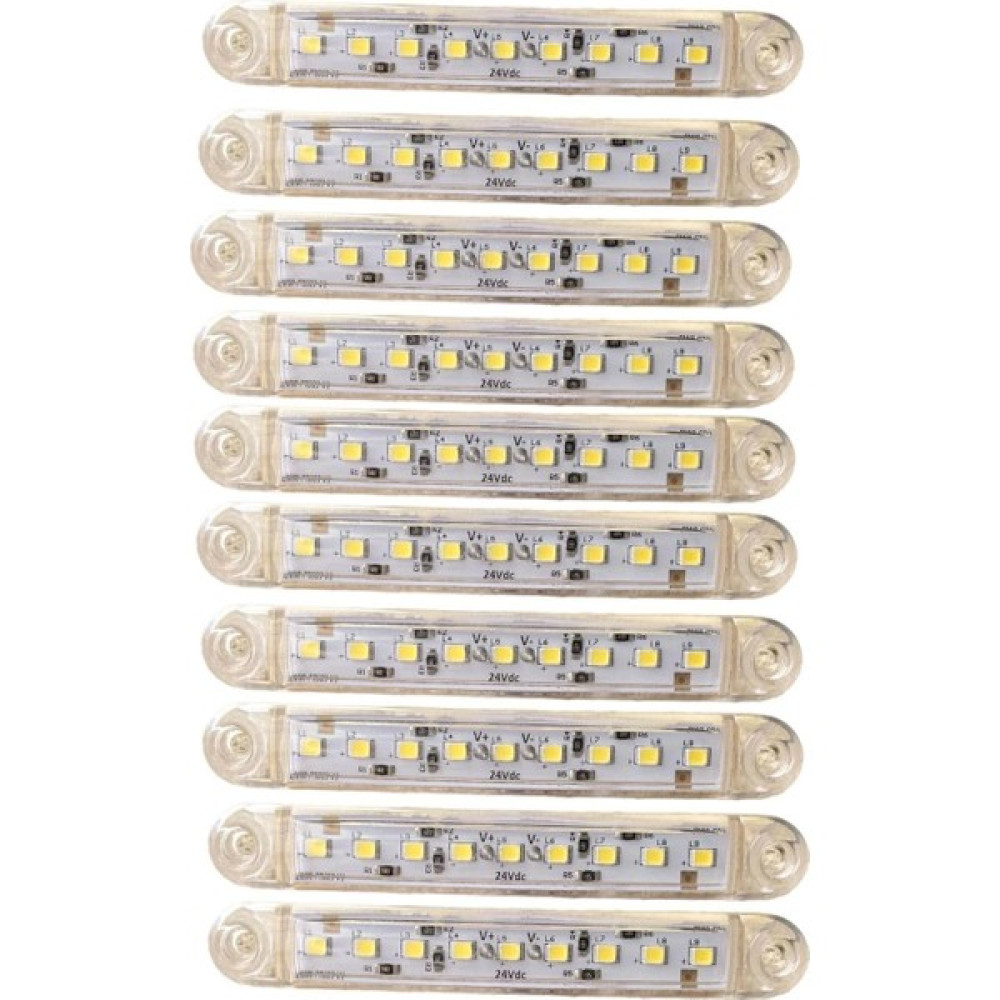 Ekt 9 Ledli 10 Adet Parmak Led Beyaz Oto Boyaları Fiyatı