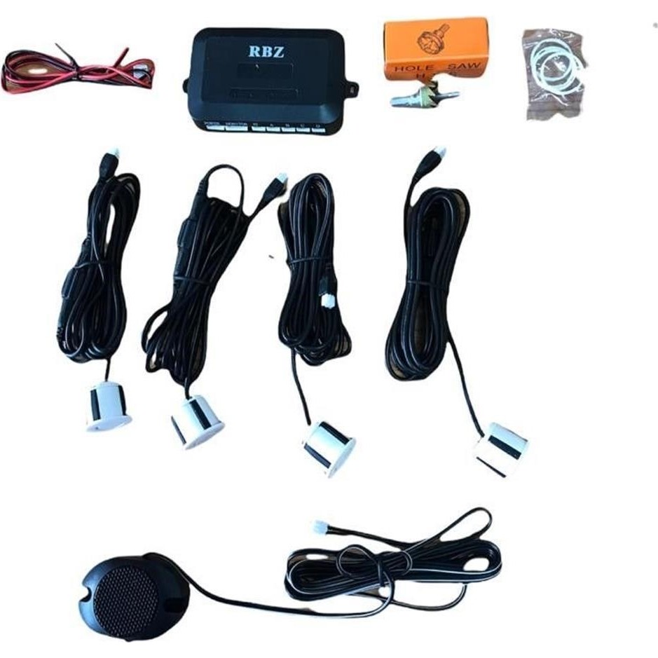 EKT Park Sensörü 21 mm Buzzerlı Beyaz Oto Elektroniği Fiyatı