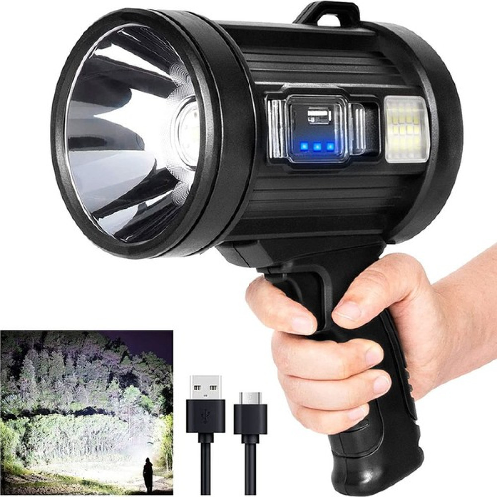 El Feneri LED Spot Işık Odak 90000 Lümen (Yurt Dışından) El Feneri Fiyatı
