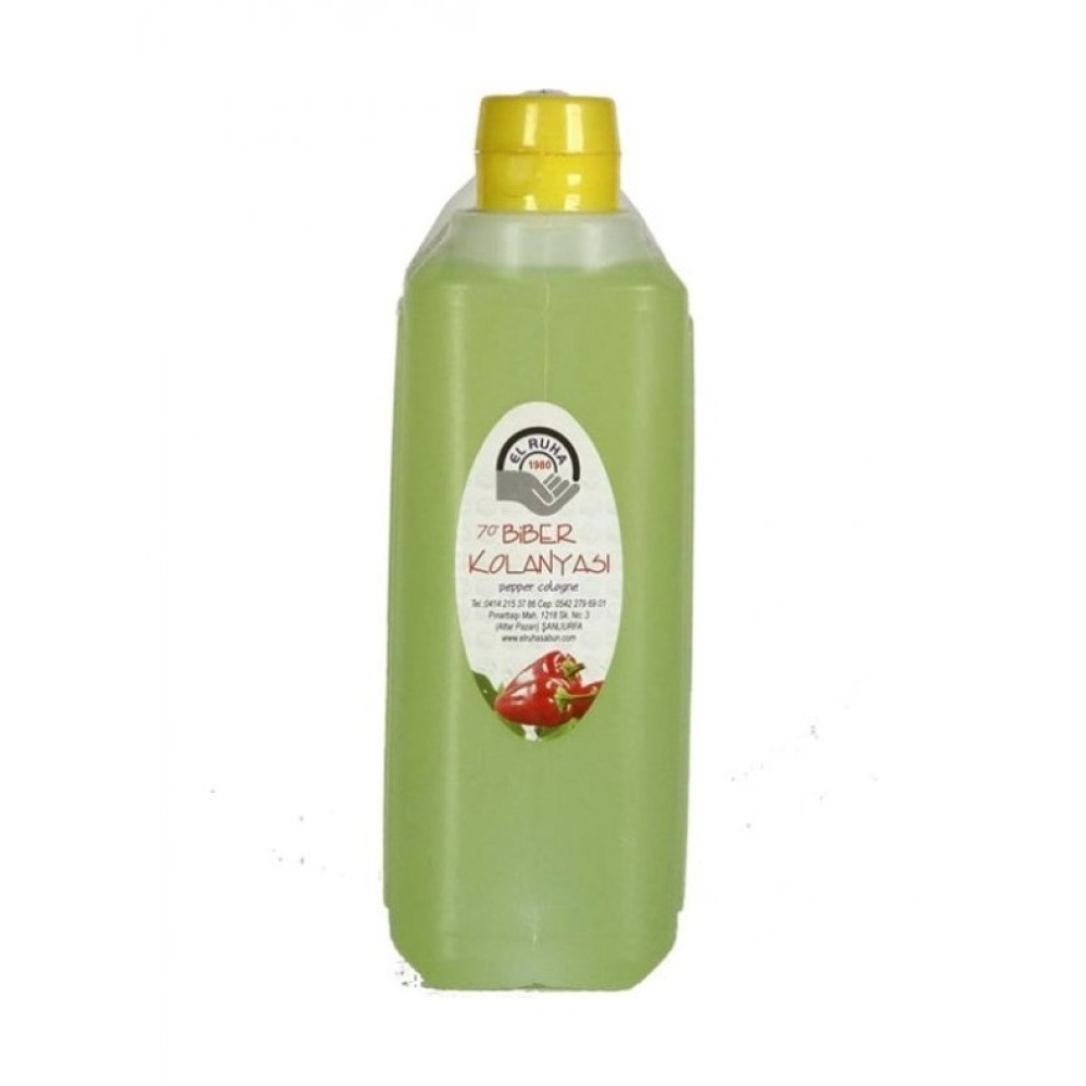 El Ruha Biber (Isot) Kolonyasi 70° Canta (Bidon) 900Ml Medikal Ürünler Fiyatı