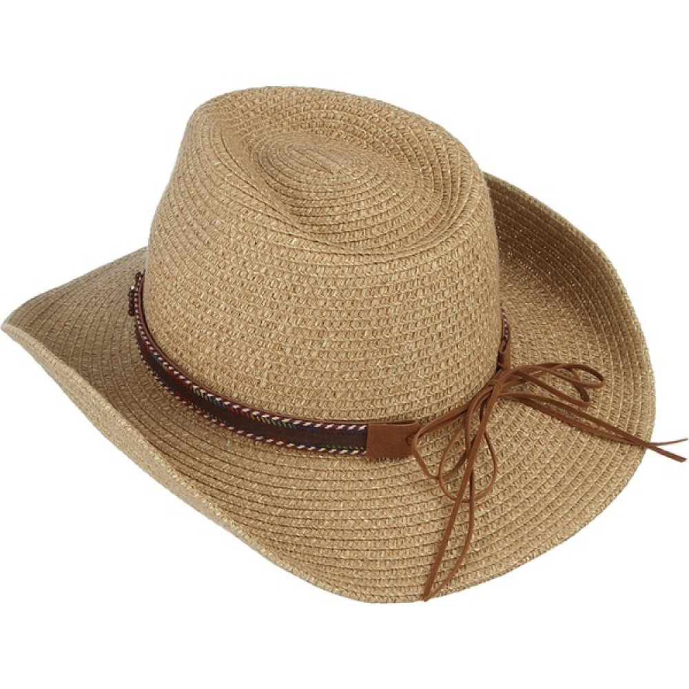 Elaccent F Fityle Unisex Batı Tarzı Saman Kovboy Cowgirl Şapka Geniş Brim Güneş Şapkası Haki (Yurt Dışından) Erkek Şapkası Fiyatı