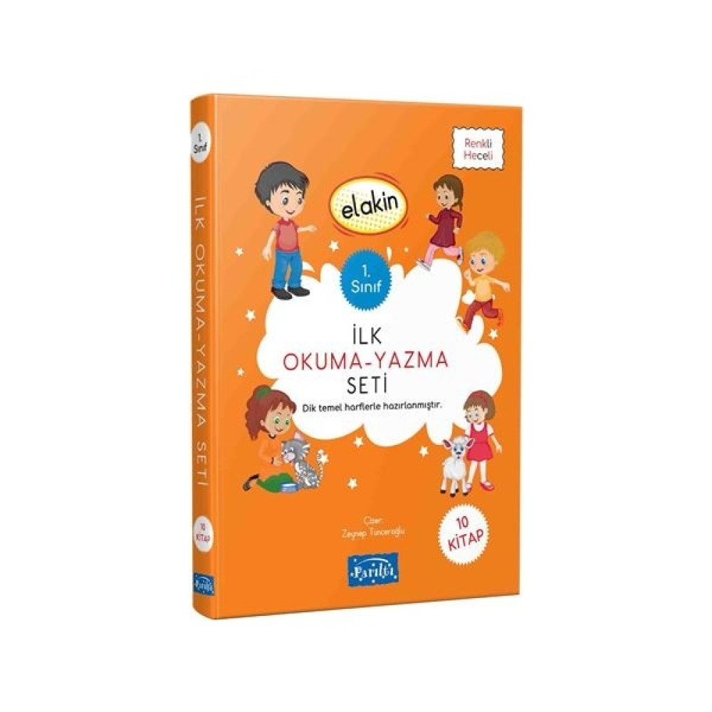 Elakin – Ilk Okuma Yazma Seti - 10 Kitap Set Çocuk Öykü Fiyatı