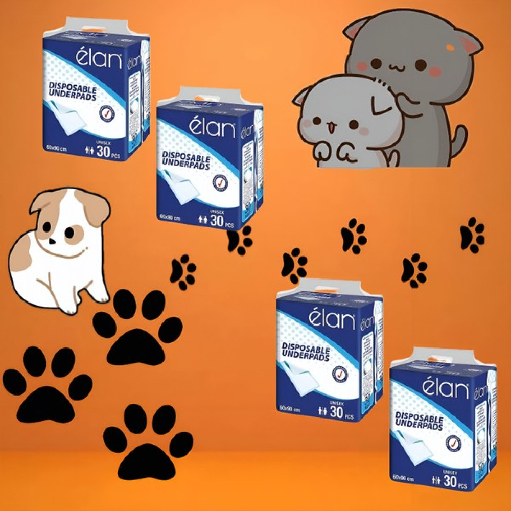 Elan Kedi Köpek Çiş Pedi 60 x 90 30'lu-4 Paket Evcil Hayvan Ürünleri Fiyatı