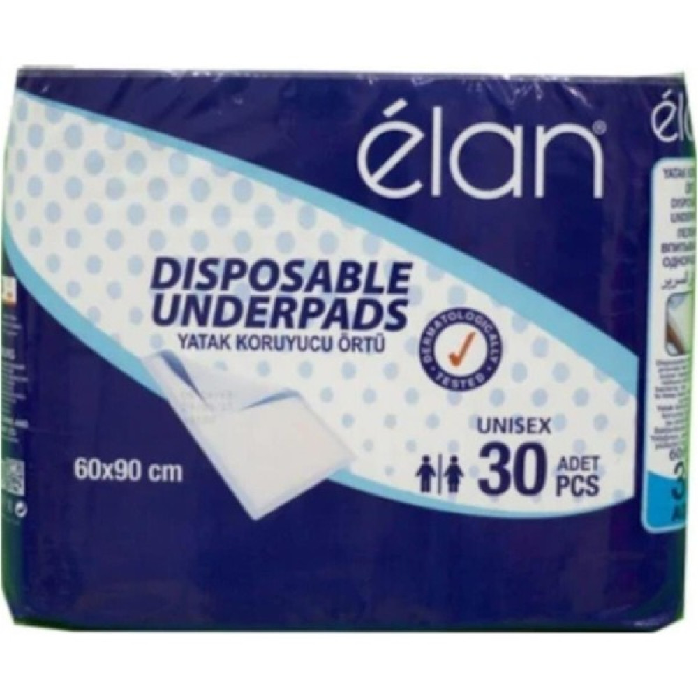 Elan Puremed Hasta Altı Bezi Serme Yatak Koruyucu 60X90 240 Adet 8 Paket - 150 x 200 cm Alez / Yatak Koruyucu Fiyatı