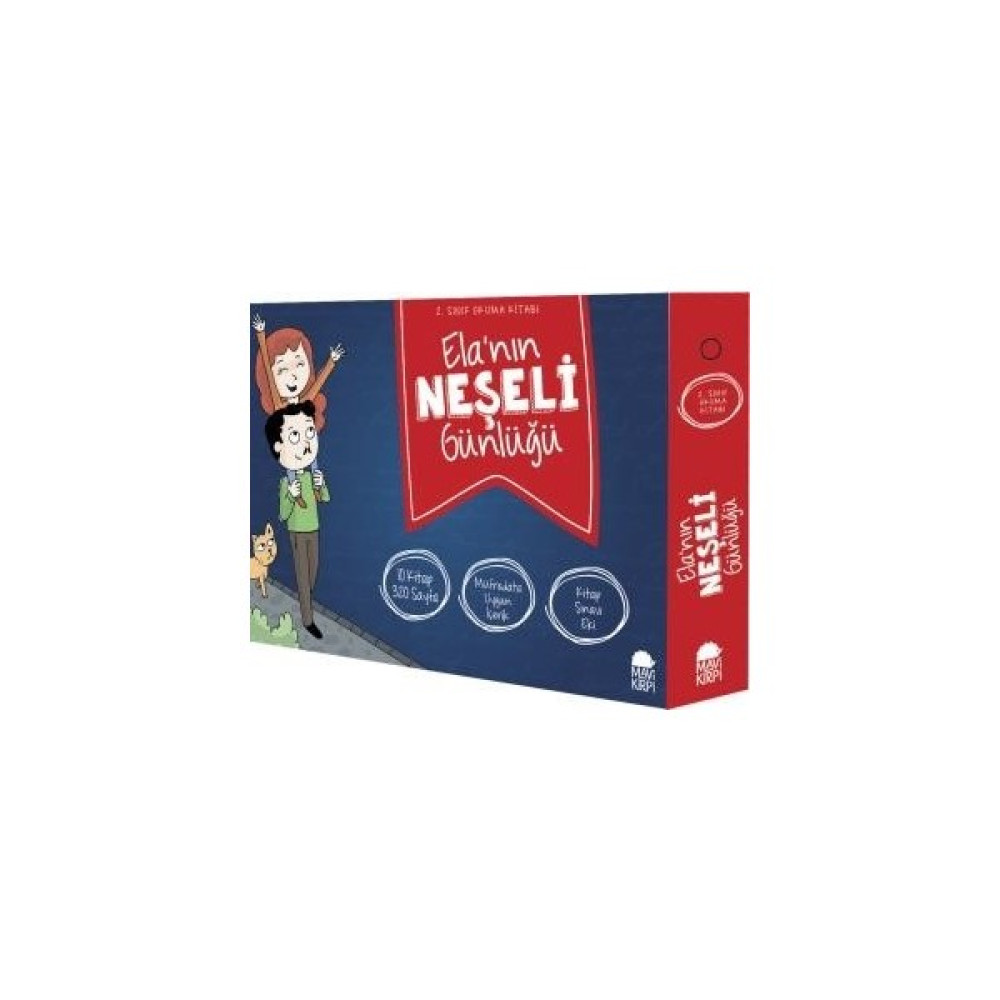 Elanın Neşeli Günlüğü 2. Sınıf Okuma Seti (10 Kitap) - Celal Akbaş Çocuk Öykü Fiyatı
