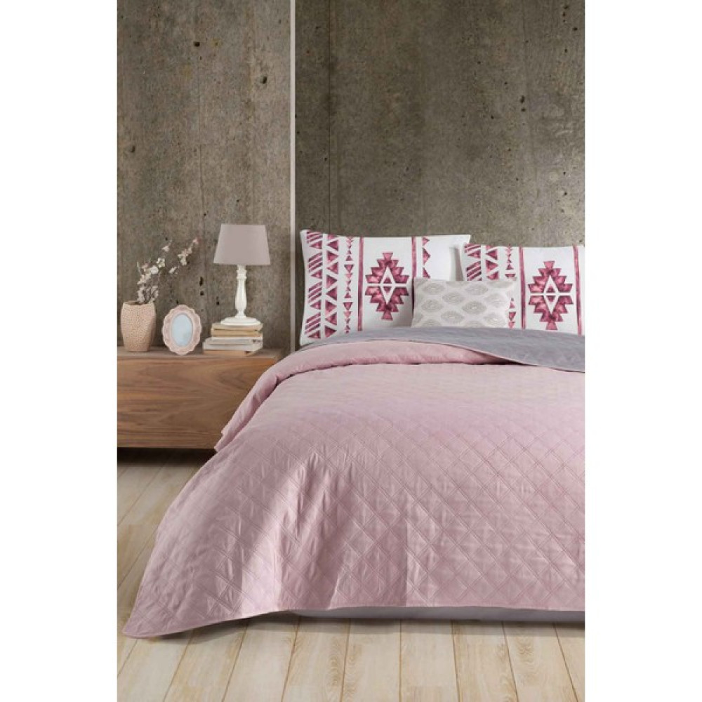 Elart Elart yatak Örtüsü Çok Amaçlı Tek Kişilik Trend Gülkurusu - Gül Kurusu - 160 x 220 cm Yatak Örtüsü Fiyatı