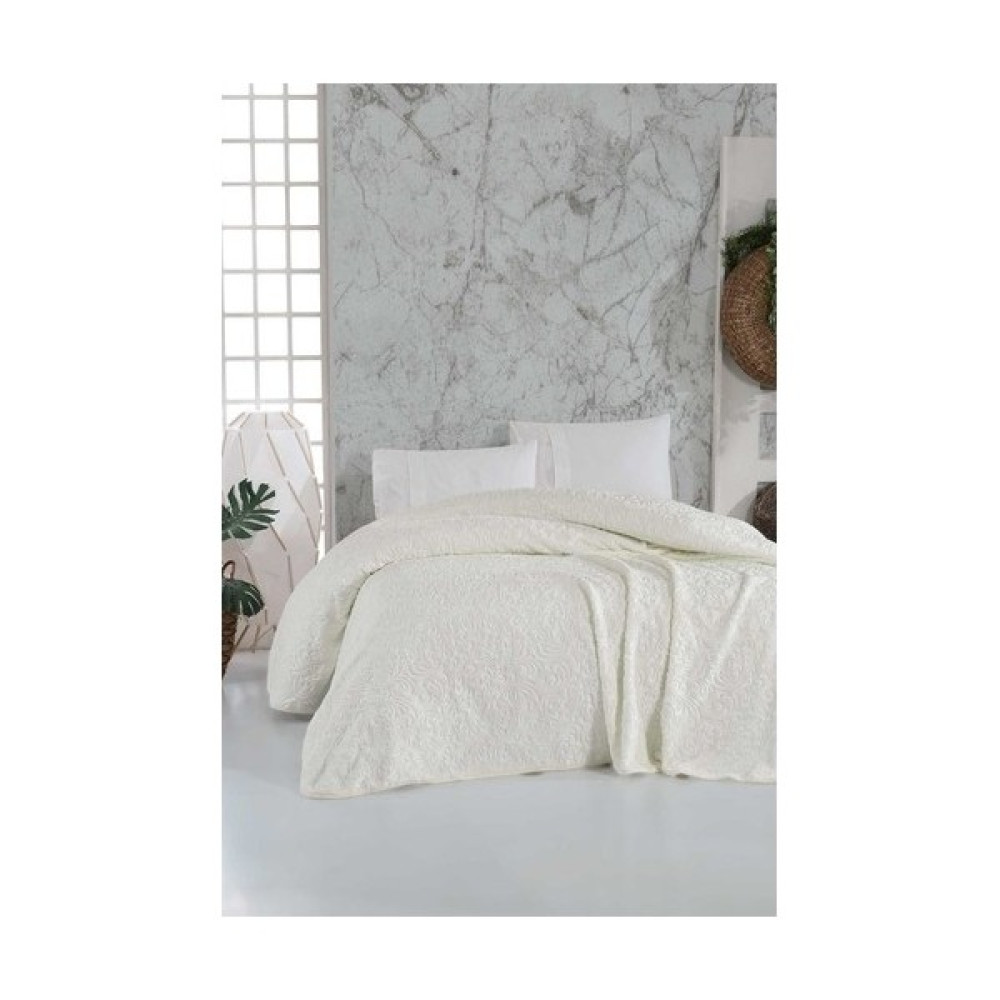 Elart Embos Battaniye Çift Kişilik Krem 220X240CM - 3000 gr - 200 x 220 cm Battaniye Fiyatı