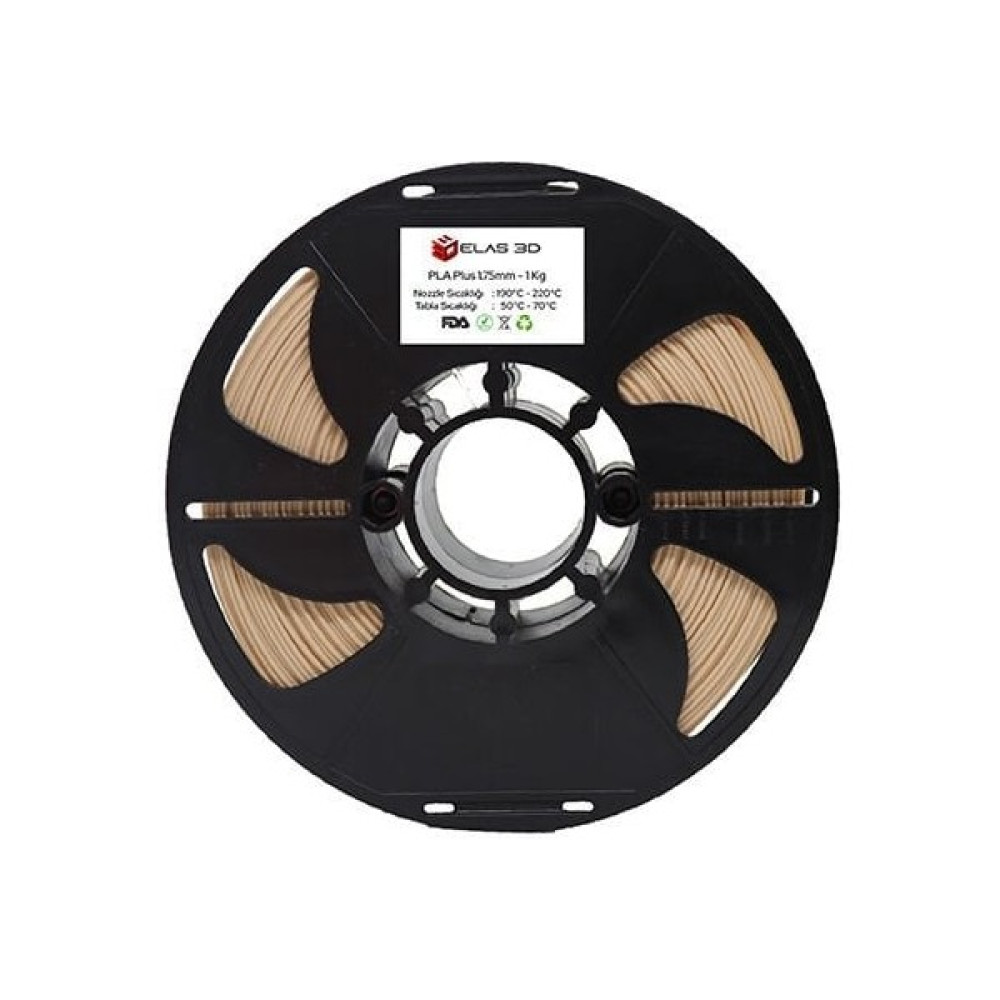 Elas 3D Elas 1.75MM Ten Rengi Pla Plus Filament 1kg Filament Fiyatı