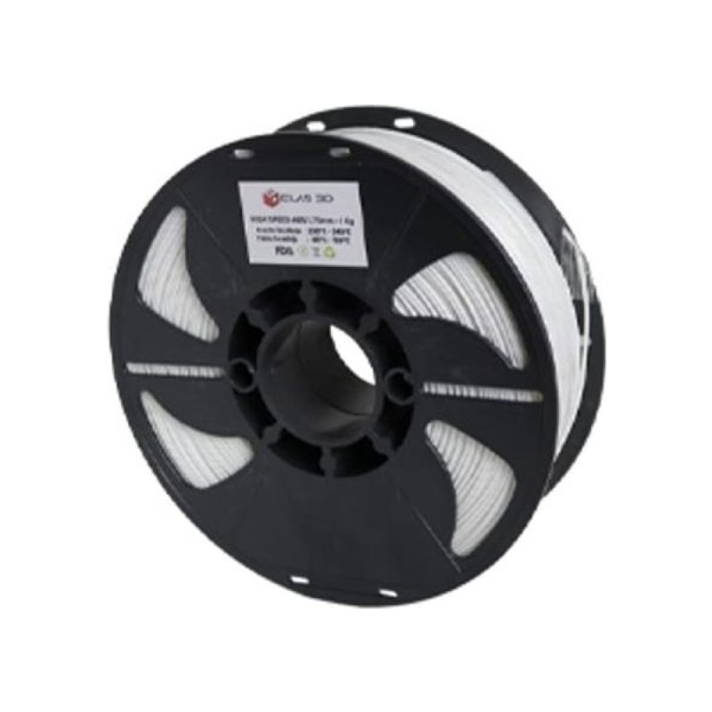 Elas Hyper Abs Filament Beyaz 1.75 mm 1kg Standart Filament Fiyatı