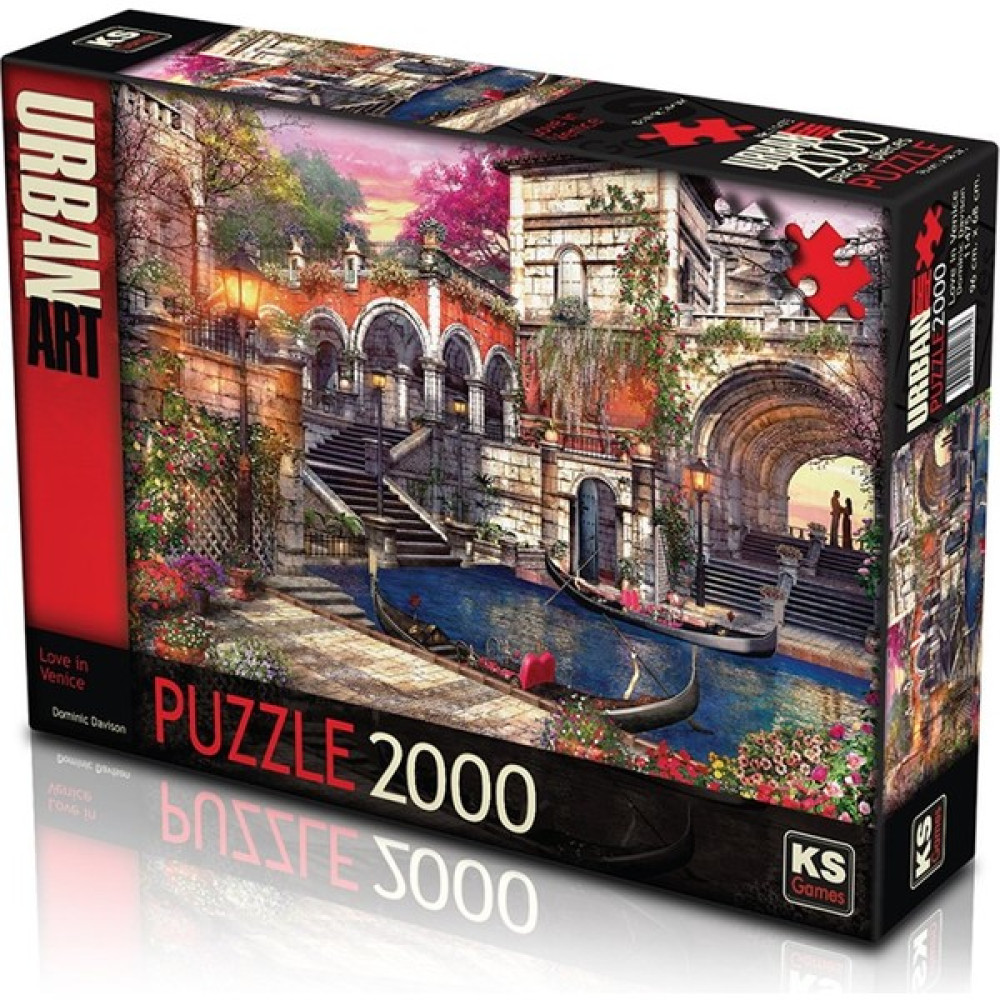 Elasya Hediyelik 11475 Ks, Love In Venice, 2000 Parça Puzzle Oto Boyaları Fiyatı