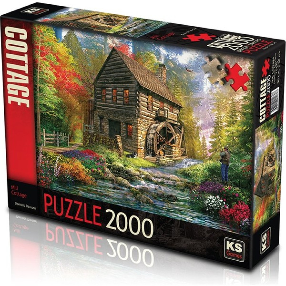 Elasya Hediyelik 11476 Ks, Mill Cottage, 2000 Parça Puzzle Oto Boyaları Fiyatı