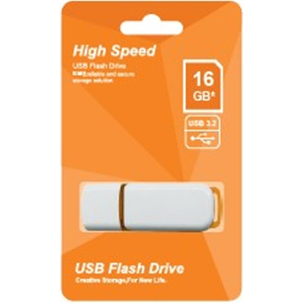 Elba 16GB Plastik Beyaz-Turuncu 3.2 USB Flash Bellek RAM Bellekler Fiyatı