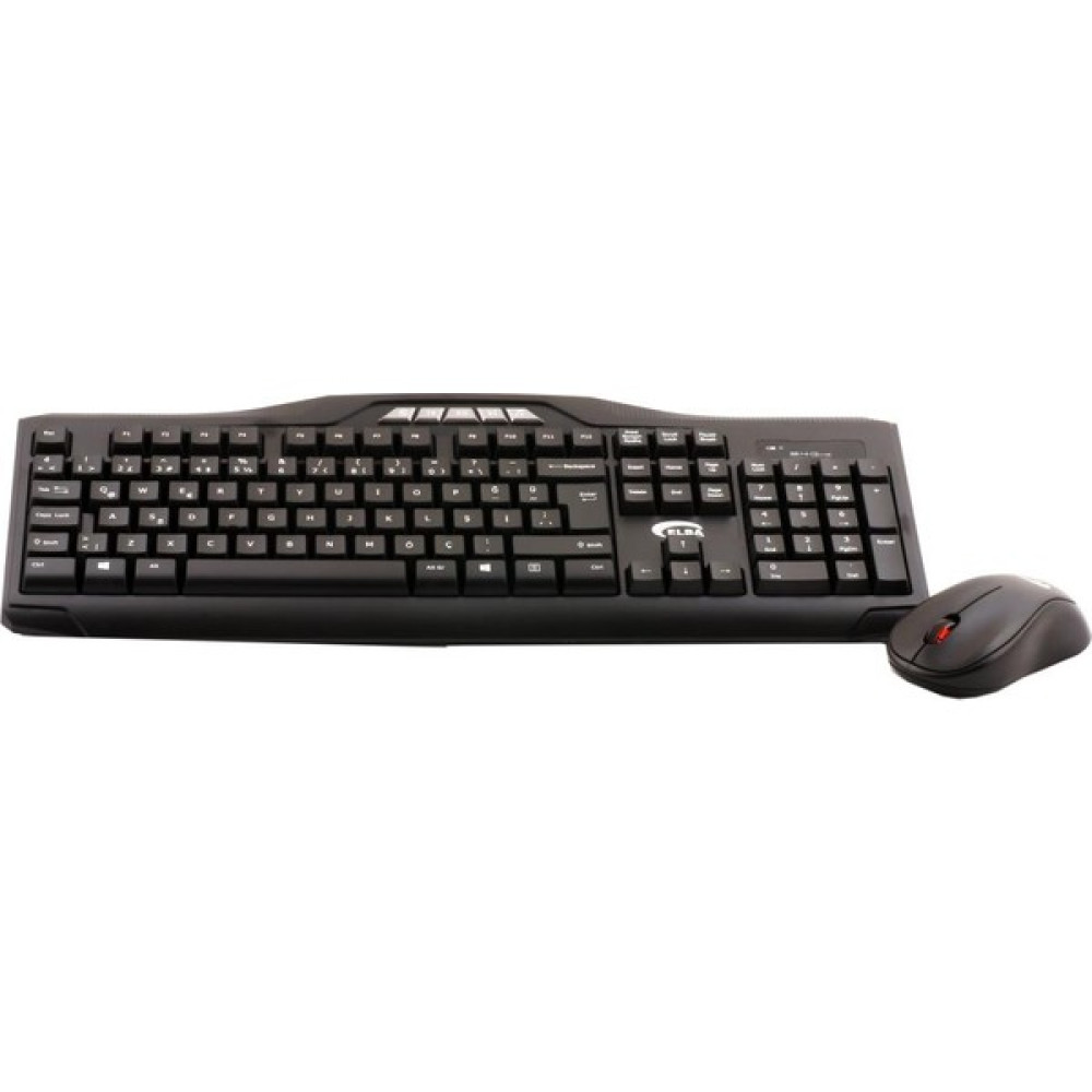 Elba Ec-266 Q Usb Siyah Kablosuz Klavye Mouse Set Klavye - Mouse Fiyatı