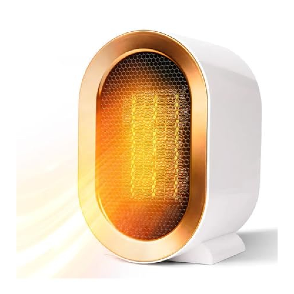 electric space heaters for indoor use: plug in portable small room personal heater with fan for bedroom bathroom | 1200 watt mini heater for office under desk table quiet handy 300 sq ft air heat Heaters Fiyatı